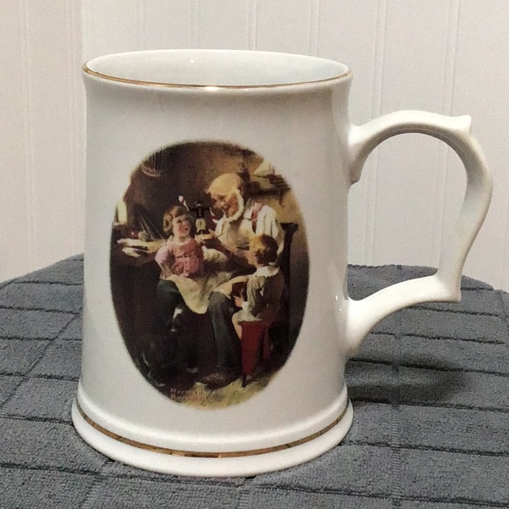 American Heritage Norman Rockwell Stein